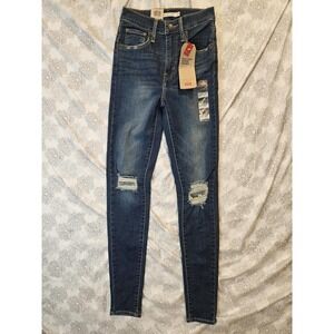 Levi's Mile High Super Skinny Jeans - Size 00 W24 L30
